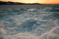 закат на бухте