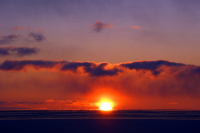 Солнышко садится