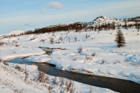 И пора приходит снегу ...
