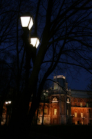 вечером в Царицыно