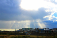 Лучи света от бога