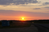 ..небо в розовом ..