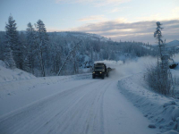 где-то на трассе