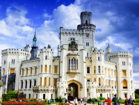 замок Глубока над Влтавой