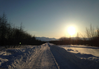 Где-то город внизу