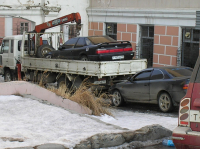 Отпусти друга бездушный эвакуатор ! (5 лет назад)