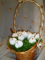 Корзина тюльпанов