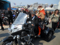 Открытие байкерского сезона 2013 Владивосток