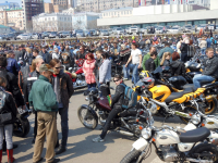 Открытие байкерского сезона 2013 Владивосток