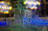 Ледяные фигуры города М