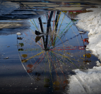 В парке весна!