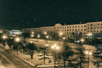 Тихий зимний вечер