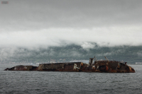 В аквотории...