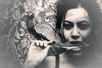 Хлебни ухи из вяленой корюшки