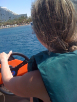 дорогая на румпеле