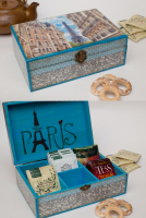Чайная коробка "Париж"