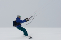 Сноукайтинг в нагаевской бухте