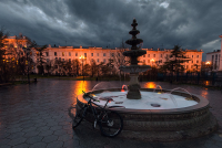 белые ночи под дождём..