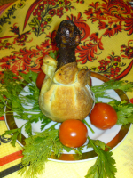 Ножатки с овощами в слоёном тесте ... (на сегодня всё- не буду испытывать ваше терпение)