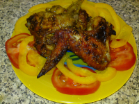 Крылышки в кунжуте