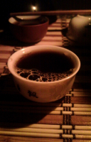 пу-эр в чашке