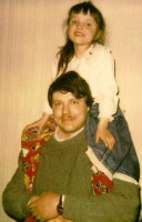 С любимым папой :)