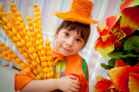 Осенний смайлик