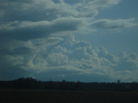 дождевые облака ..