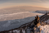 закат на батарейной