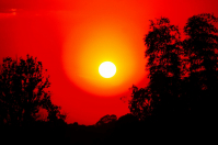 солнце на закате