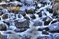 ...подобие водопада