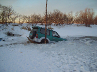 Будьте бдительны выходя на лёд