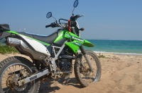 Одинокий Kawasaki