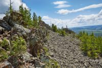 Алханай. Горы