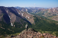 спуск с горы 1341 метр