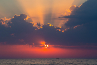 Закат на Чёрном море