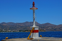 маячок на причале - о. Крит