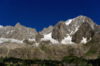 Лунной ночью в Альпах