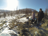 на вершине у Венца