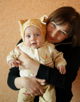 это я с мамой