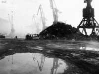 Туманный день.