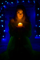 Свеча горела