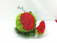 Цветочный арбузик :)