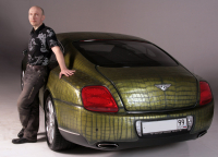 Бентли в натуральной коже